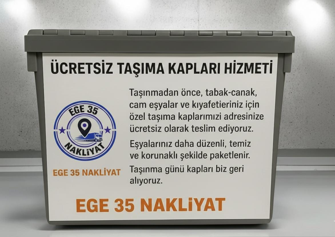 EGE35 Nakliyat ücretsiz taşıma kabı hizmeti